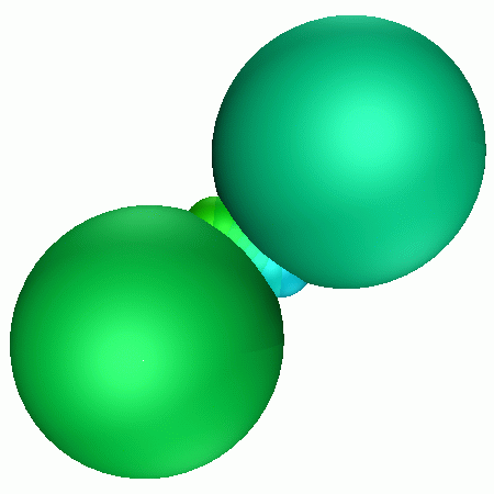 fundamental domain from inside hyperbolic space of group generated by element with trace .2+.2i